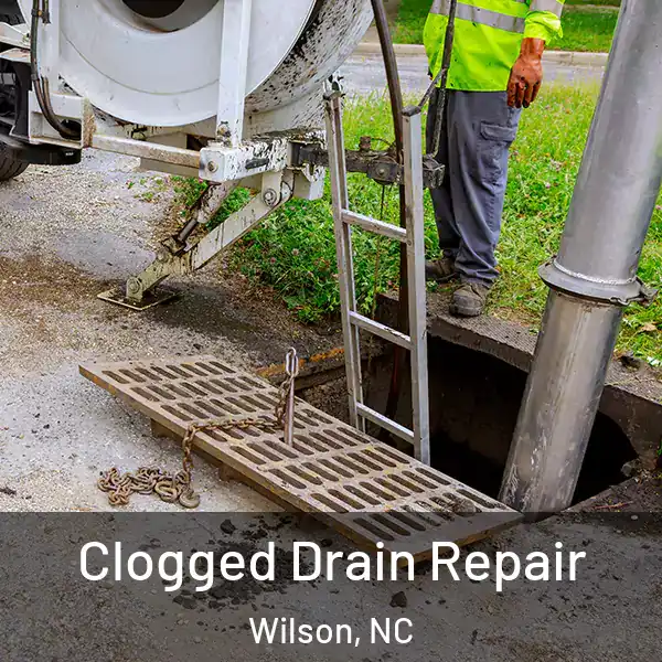  Clogged Drain Repair Wilson, NC