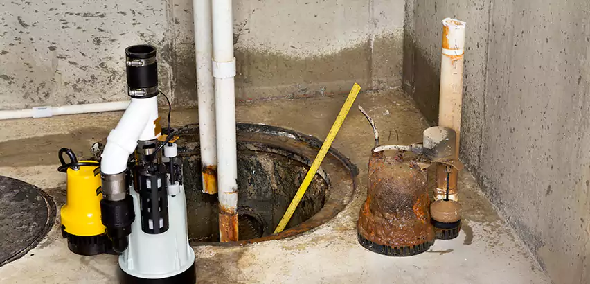 Installing Sump Pump in Finished Basement in Wilson, NC