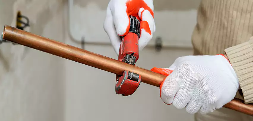 Temporary Copper Pipe Repair Wilson, NC