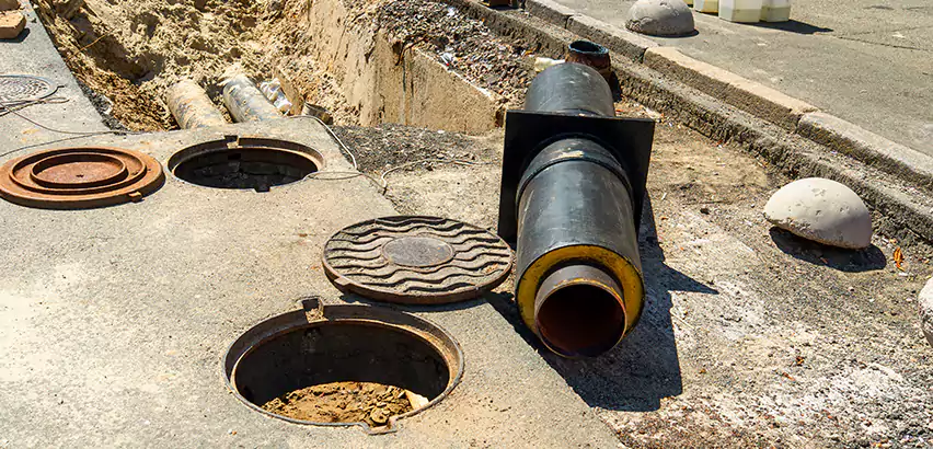 Lateral Sewer Line Replacement in Wilson
