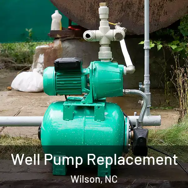  Well Pump Replacement Wilson, NC